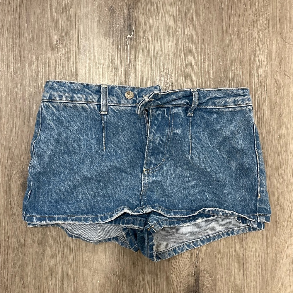 We The Free Gallivanting Mini Jean Skort